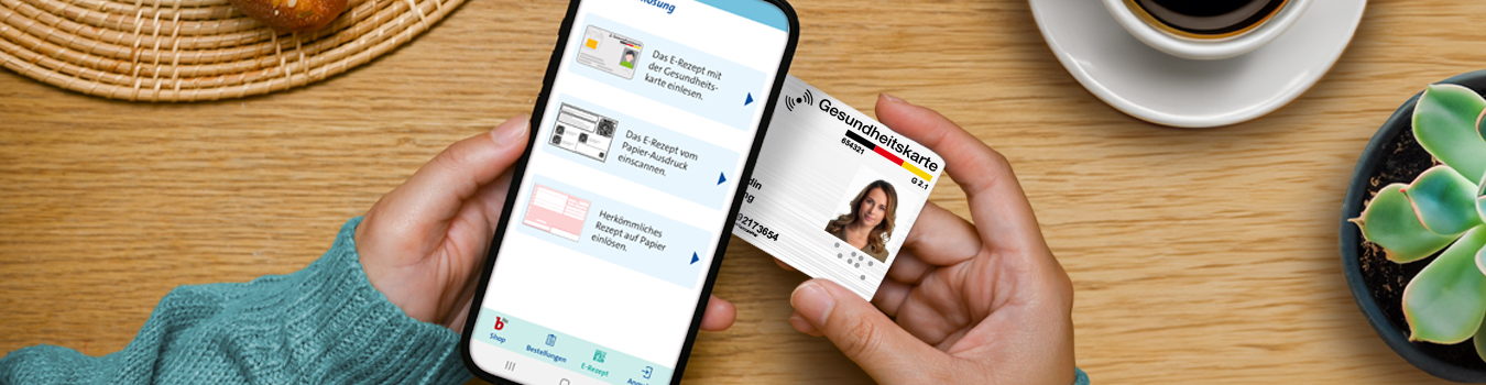 Die besamex-App für Ihre E-Rezepte