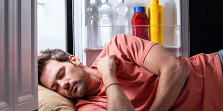 Gut schlafen bei Hitze