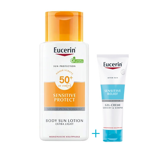 EUCERIN Sun Lotion extra leicht LSF 50 150 ml