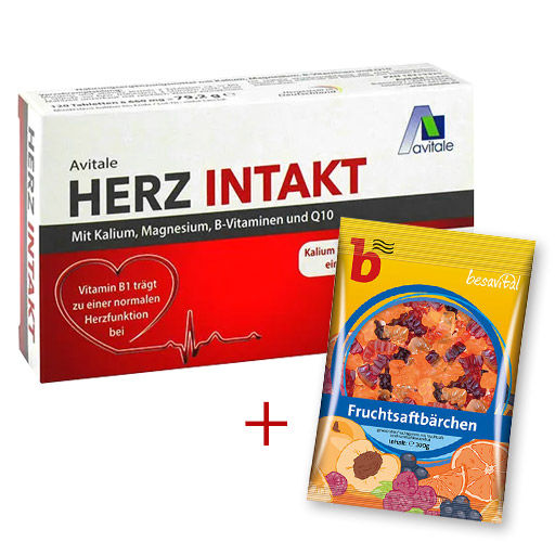 HERZ INTAKT mit Kalium+Magnesium+B-Vitaminen Tabl. 180 St  