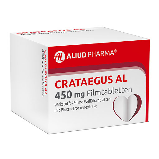 CRATAEGUS AL 450 mg Filmtabletten bei nachlassender Herzleistung* 50 St