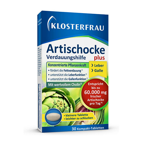 KLOSTERFRAU Artischocke plus Cholin Tabletten 30 St