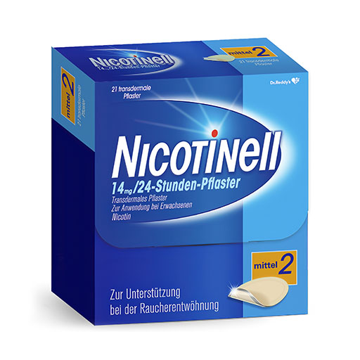 NICOTINELL 14 mg/24-Stunden-Pflaster 35mg* 21 St