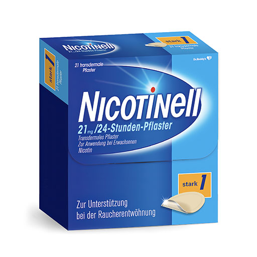 NICOTINELL 21 mg/24-Stunden-Pflaster 52,5mg* 21 St