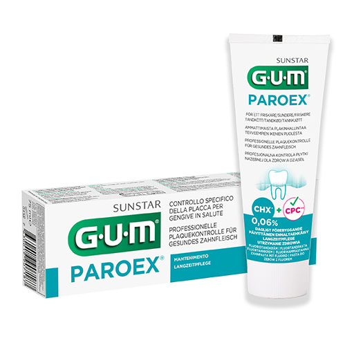 GUM PAROEX 0,06% CHX Zahnpasta 75 ml