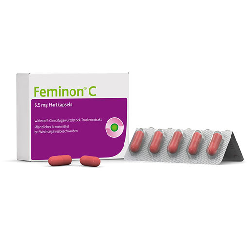 FEMINON C (Cimicifuga) Hartkapseln bei Wechseljahresbeschwerden* 100 St