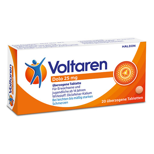 VOLTAREN Dolo 25 mg überzogene Tabletten* 20 St