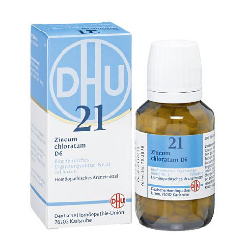 BIOCHEMIE DHU 21 Zincum chloratum D 6 Tabletten* 80 St