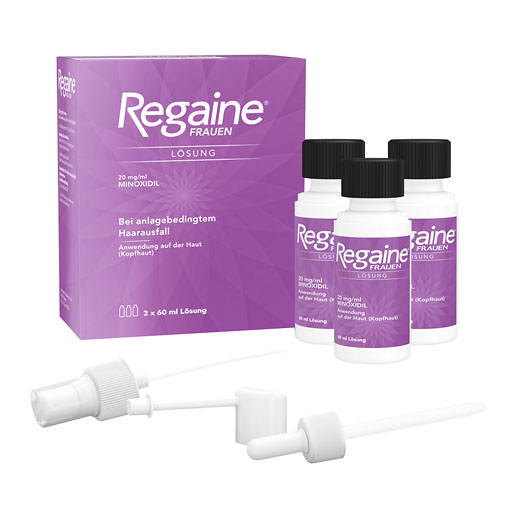 REGAINE Frauen 20 mg/ml Lsg. z. Anw. a. d. Kopfhaut* 3x60 ml