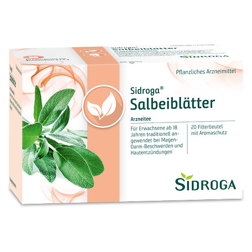 SIDROGA Salbeiblätter Tee Filterbeutel* 20x1,5 g