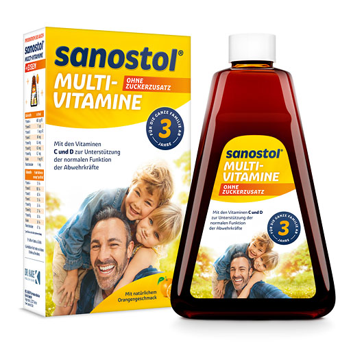 SANOSTOL ohne Zuckerzusatz Saft 460 ml