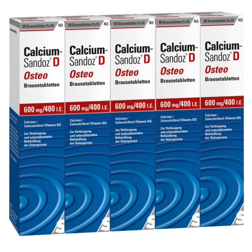 CALCIUM SANDOZ D Osteo Brausetabletten* 100 St