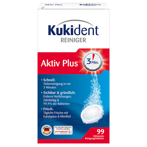 KUKIDENT Aktiv Plus Tabs 99 St