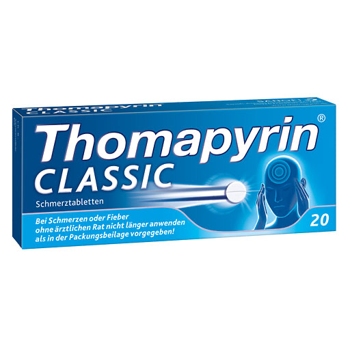 THOMAPYRIN CLASSIC Schmerztabletten* 20 St