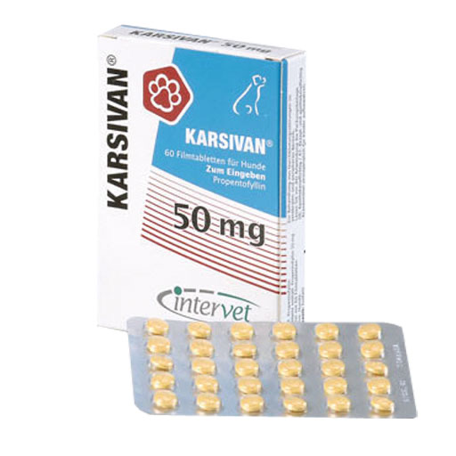KARSIVAN 50 Filmtabletten f. Hunde<sup> 6</sup>  60 St