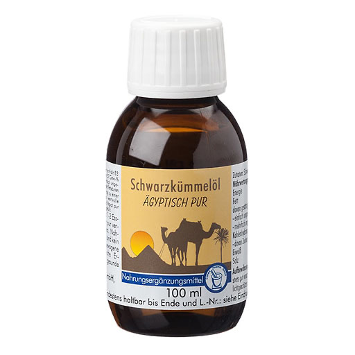 SCHWARZKÜMMELÖL ägyptisch Pur 100 ml