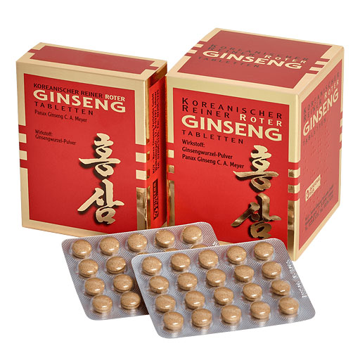 KOREANISCHER Reiner Roter Ginseng 300 mg Tabletten* 200 St