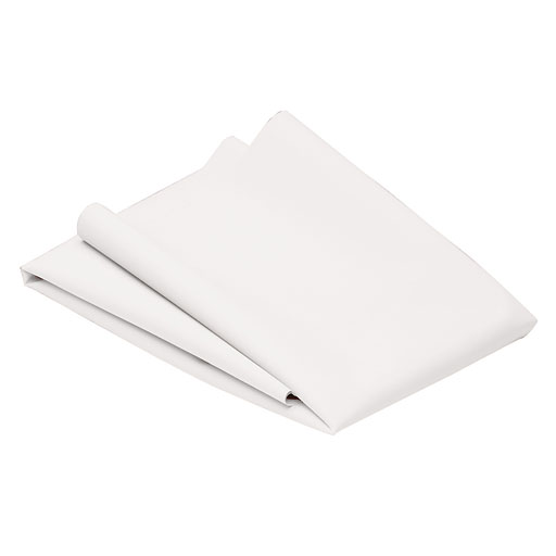 BETTEINLAGE Gummiplatte 0,3 mm 90x100 cm weiß 1 St