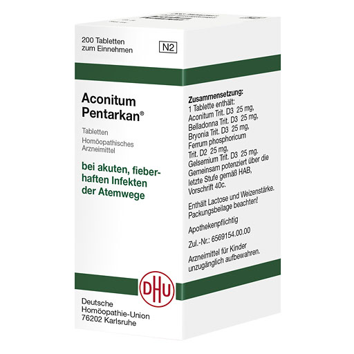 ACONITUM PENTARKAN Tabletten* 200 St