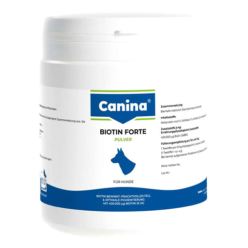 BIOTIN FORTE Pulver vet. 500 g