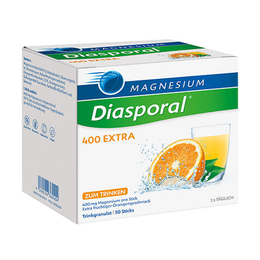 MAGNESIUM DIASPORAL 400 Extra Trinkgranulat 50 St  