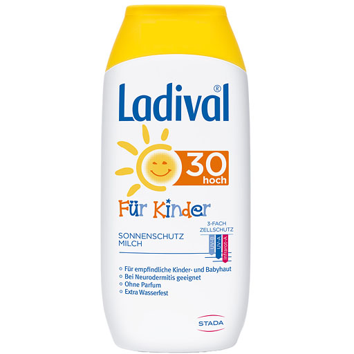 LADIVAL Kinder Sonnenmilch LSF 30 200 ml