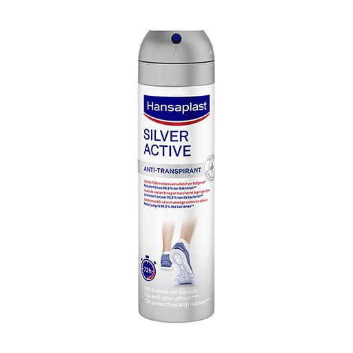 HANSAPLAST Fußspray Silver Active 150 ml