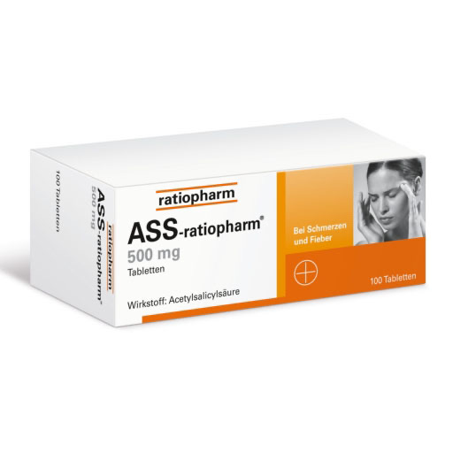 ASS-ratiopharm 500 mg Tabletten* 100 St