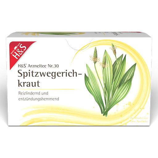 H&S Spitzwegerichkraut Filterbeutel* 20x1,5 g
