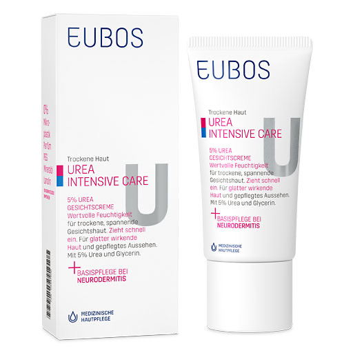 EUBOS TROCKENE Haut Urea 5% Gesichtscreme 50 ml