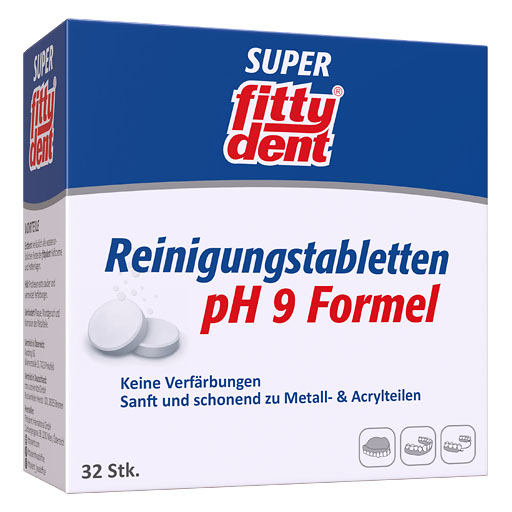FITTYDENT super Reinigungstabletten 32 St
