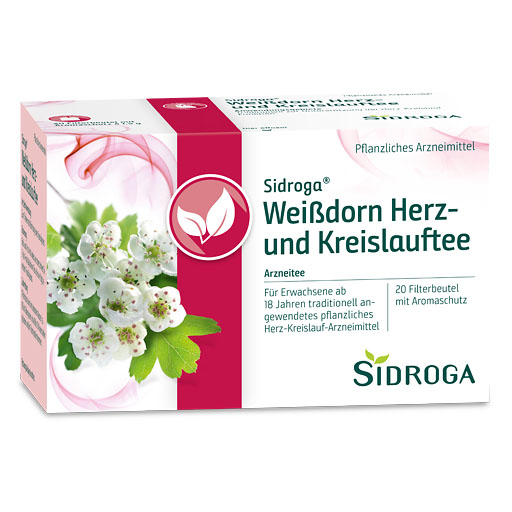 SIDROGA Weißdorn Herz- und Kreislauftee Filterb.* 20x1,5 g