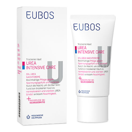 EUBOS TROCKENE Haut Urea 5% Nachtcreme 50 ml