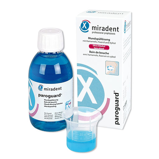 MIRADENT Mundspüllösung paroguard 200 ml