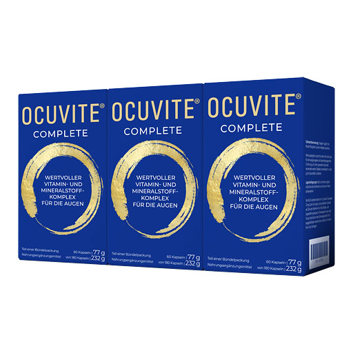 OCUVITE Complete 12 mg Lutein Kapseln 180 St