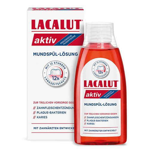 LACALUT aktiv Mundspül-Lösung 300 ml