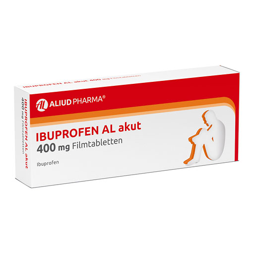 IBUPROFEN AL akut 400 mg Filmtabletten* 20 St