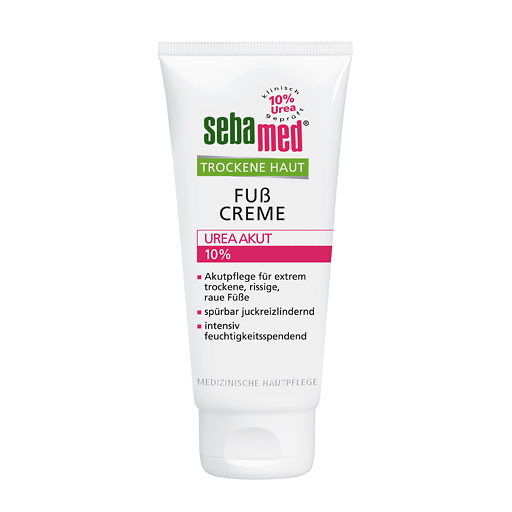 SEBAMED Trockene Haut 10% Urea akut Fußcreme 100 ml