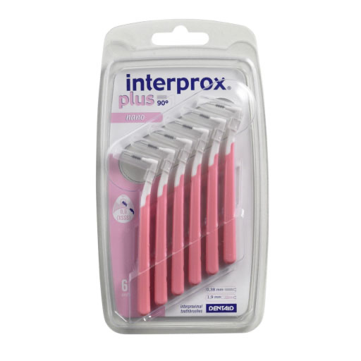 INTERPROX plus nano rosa Interdentalbürste 6 St