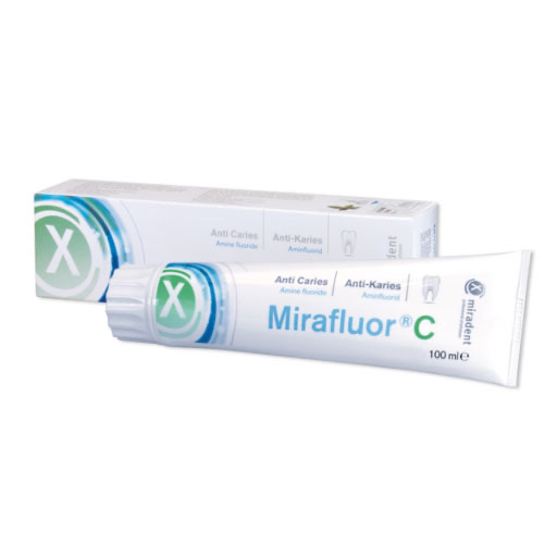 MIRADENT Zahncreme mirafluor C 100 ml