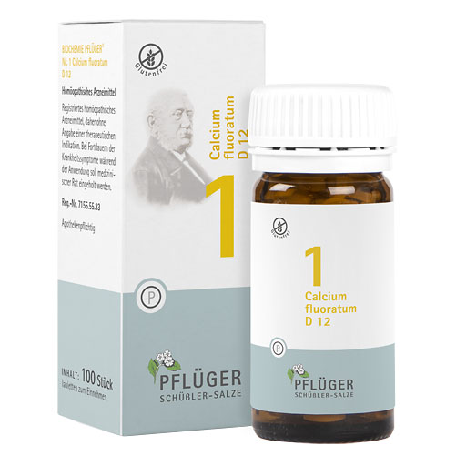 BIOCHEMIE Pflüger 1 Calcium fluoratum D 12 Tabl.* 100 St