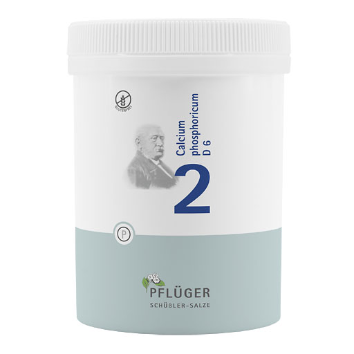 BIOCHEMIE Pflüger 2 Calcium phosphoricum D 6 Tabl.* 1000 St