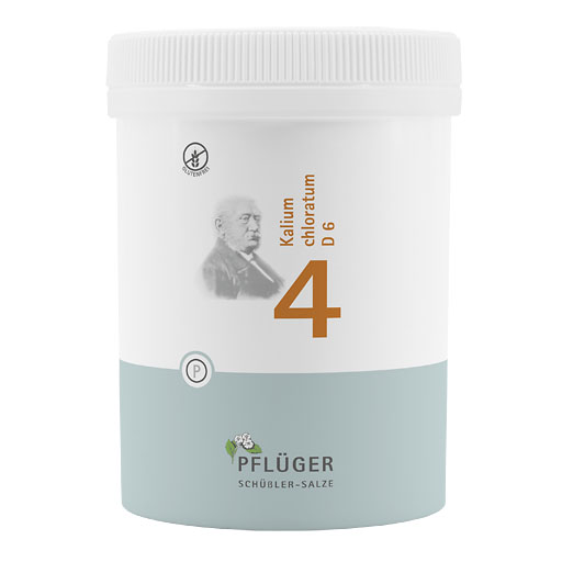 BIOCHEMIE Pflüger 4 Kalium chloratum D 6 Tabletten* 1000 St