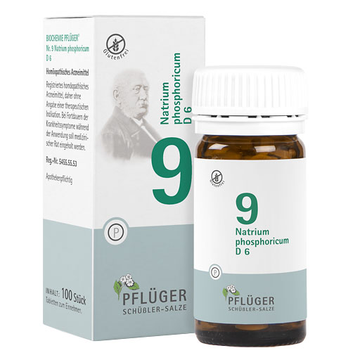 BIOCHEMIE Pflüger 9 Natrium phosphoricum D 6 Tabl.* 100 St