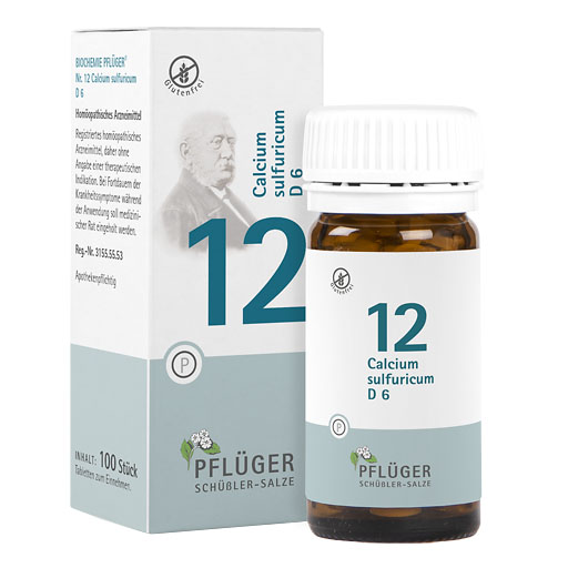 BIOCHEMIE Pflüger 12 Calcium sulfuricum D 6 Tabl.* 100 St