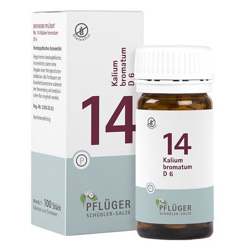 BIOCHEMIE Pflüger 14 Kalium bromatum D 6 Tabletten* 100 St