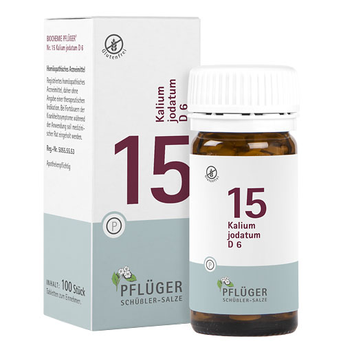 BIOCHEMIE Pflüger 15 Kalium jodatum D 6 Tabletten* 100 St