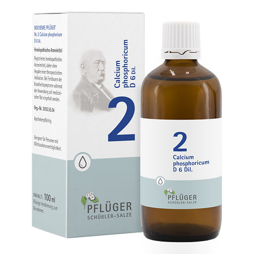 BIOCHEMIE Pflüger 2 Calcium phosphoricum D 6 Tro.* 100 ml