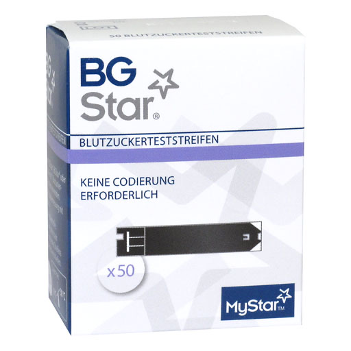 BGSTAR Teststreifen 50 St