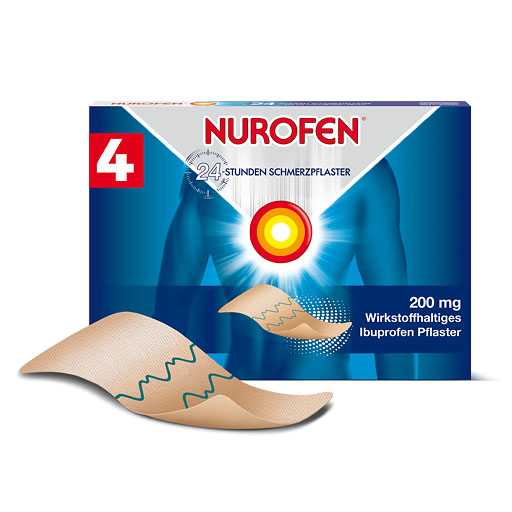 NUROFEN 24-Stunden Schmerzpflaster 200 mg* 4 St